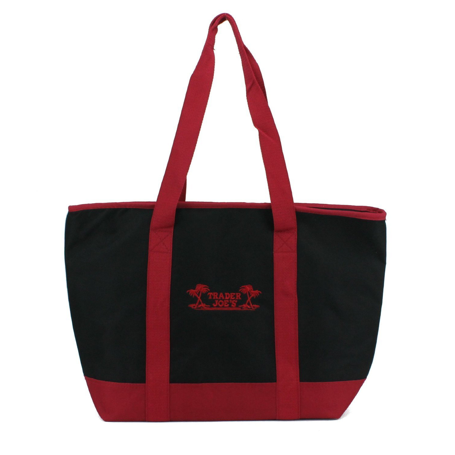 Trader Joe's Extra Large Red & Black Insulated Shopping Bag ...