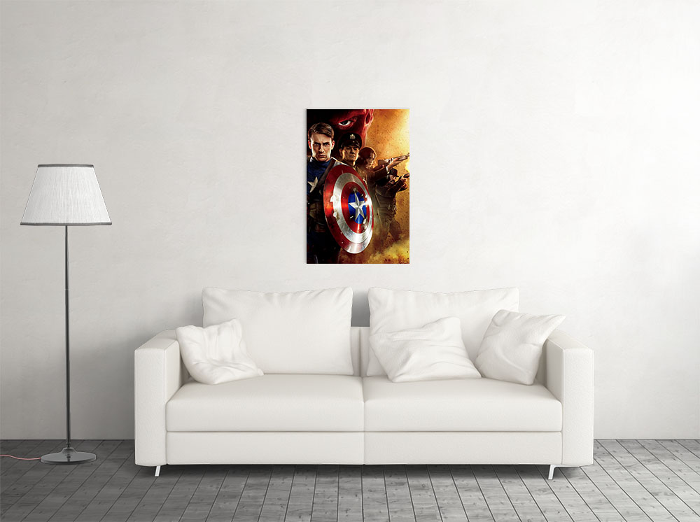 Print Captain Avenger | eBay Movie - First Decor America Wall 20x30 POSTER Art Home