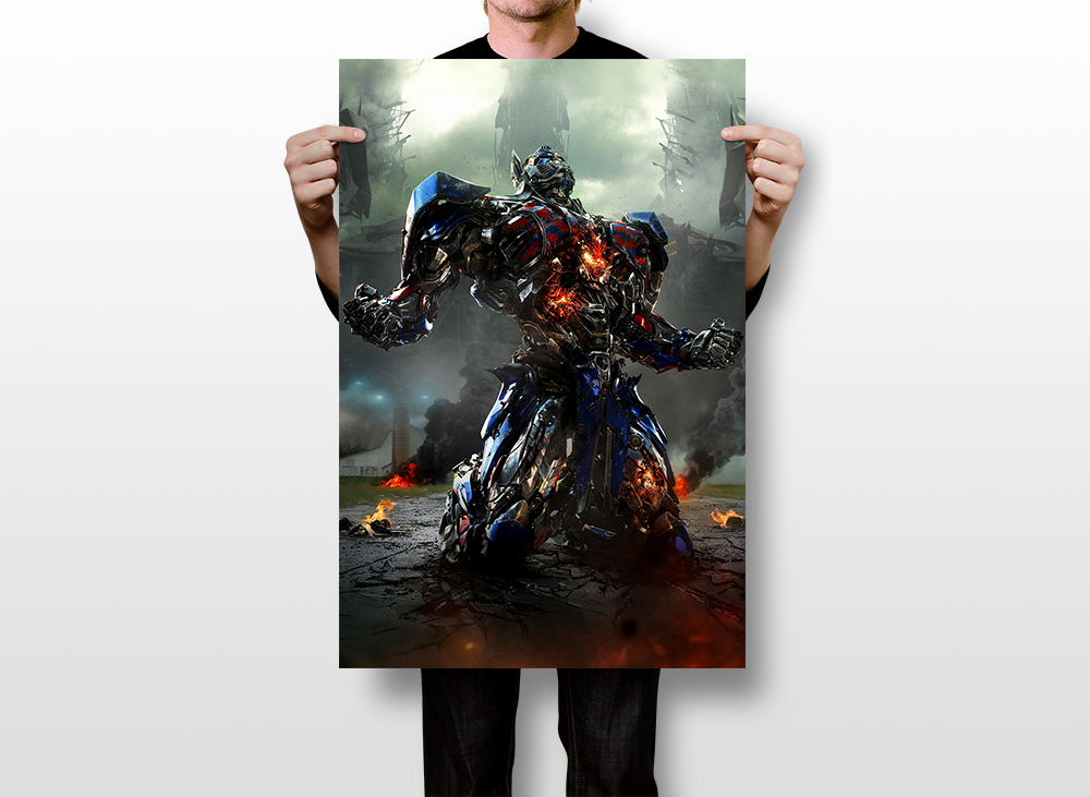 Transformers 4 optimus prime Poster on LARGE PRINT 36X24 INCHES  Photographic Paper - Art & Paintings posters in India - Buy art, film,  design, movie, music, nature and educational paintings/wallpapers at