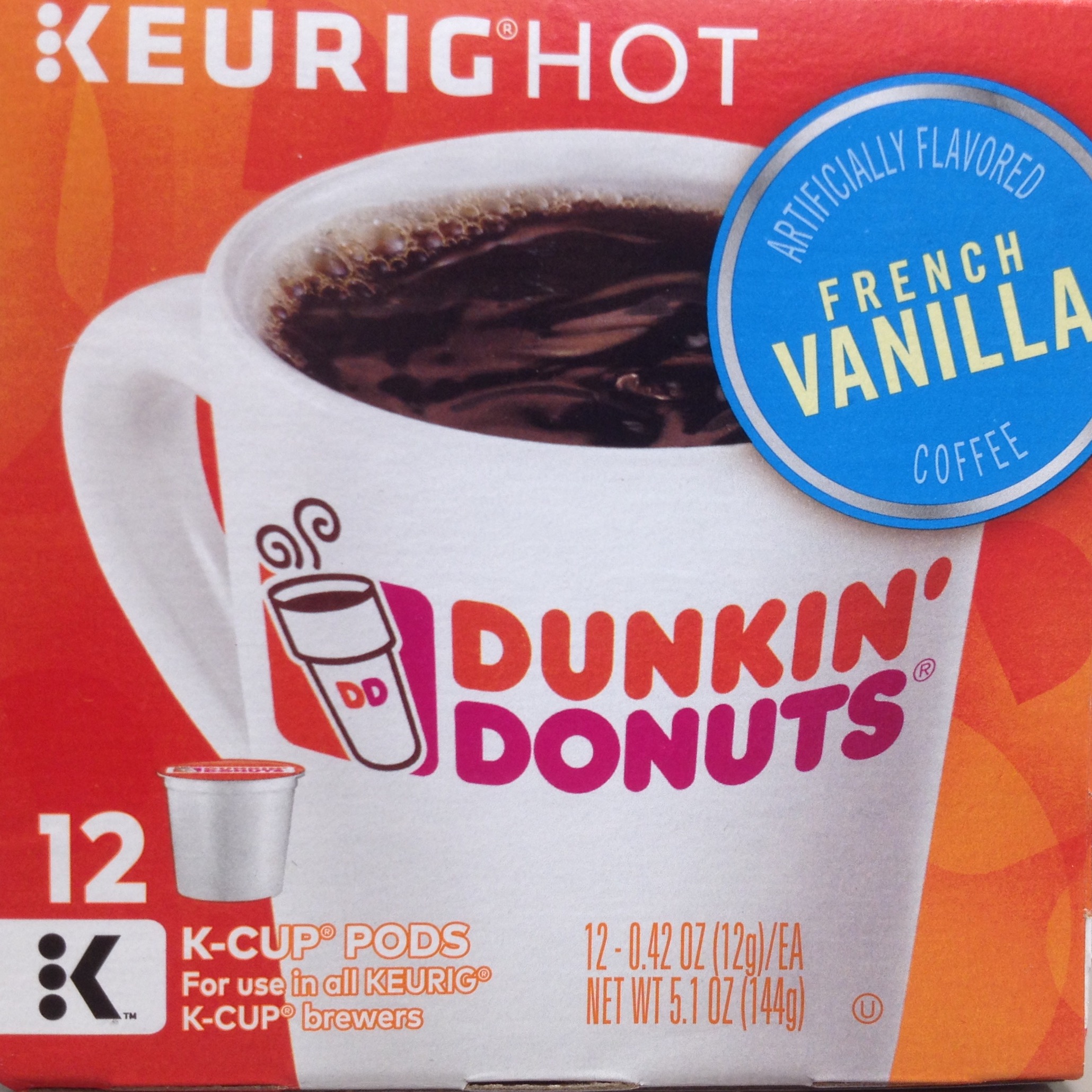 french vanilla k cup